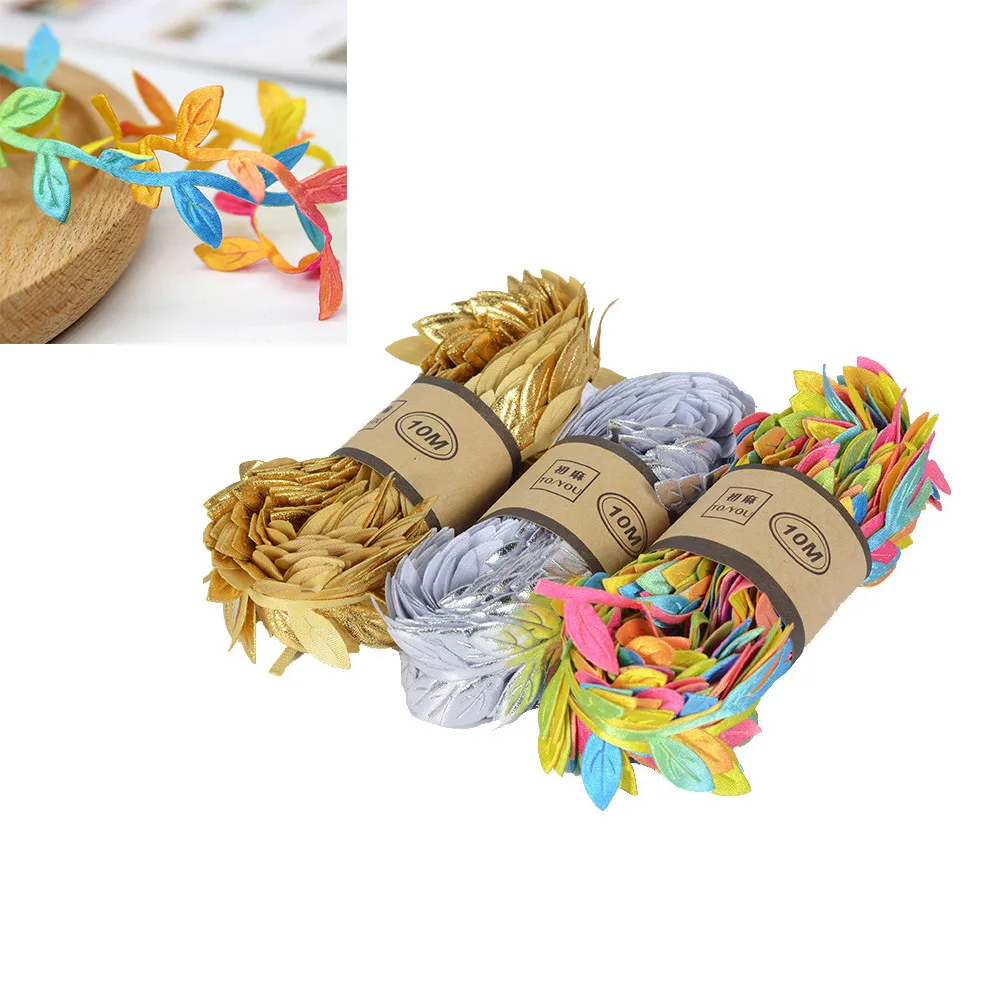 

Гирлянда из ротанга с цветами, 1 шт., 10 м