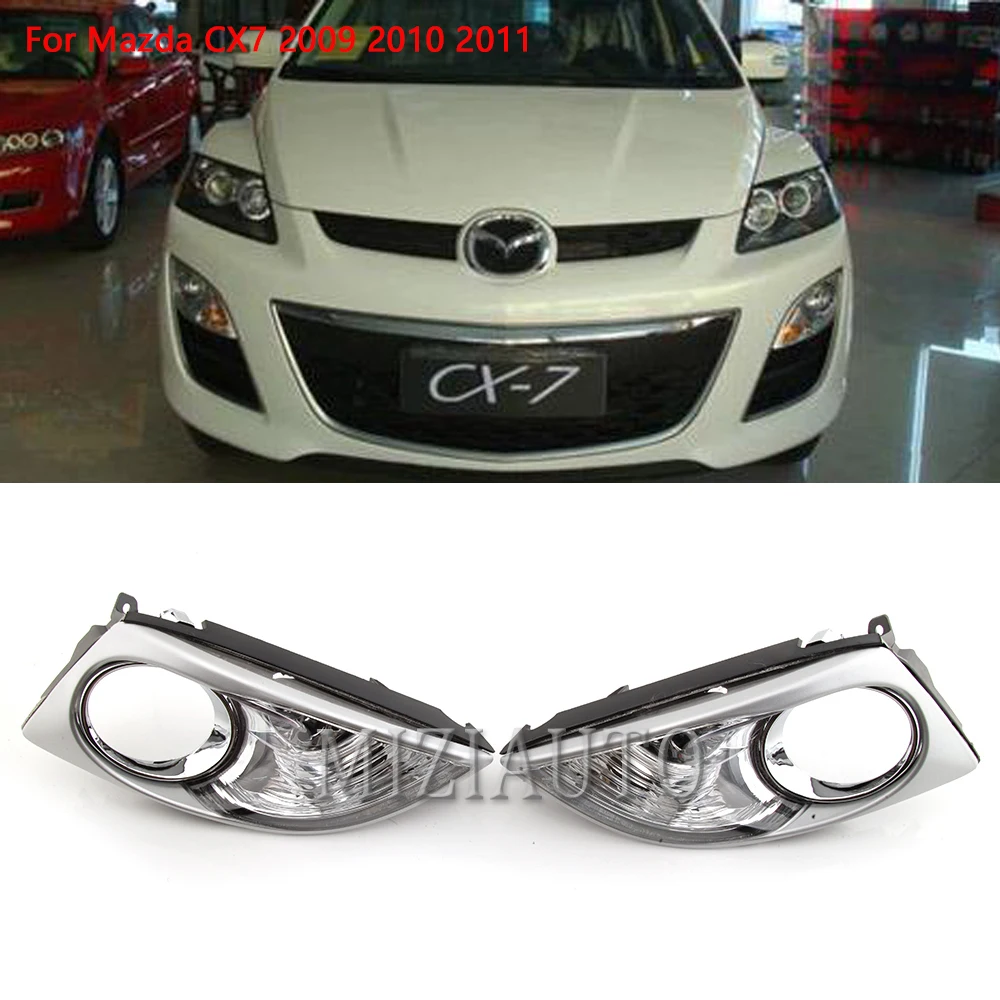 MIZIAUTO автомобильные передние противотуманные фары светильник для Mazda CX7 cx 7 2009 2010