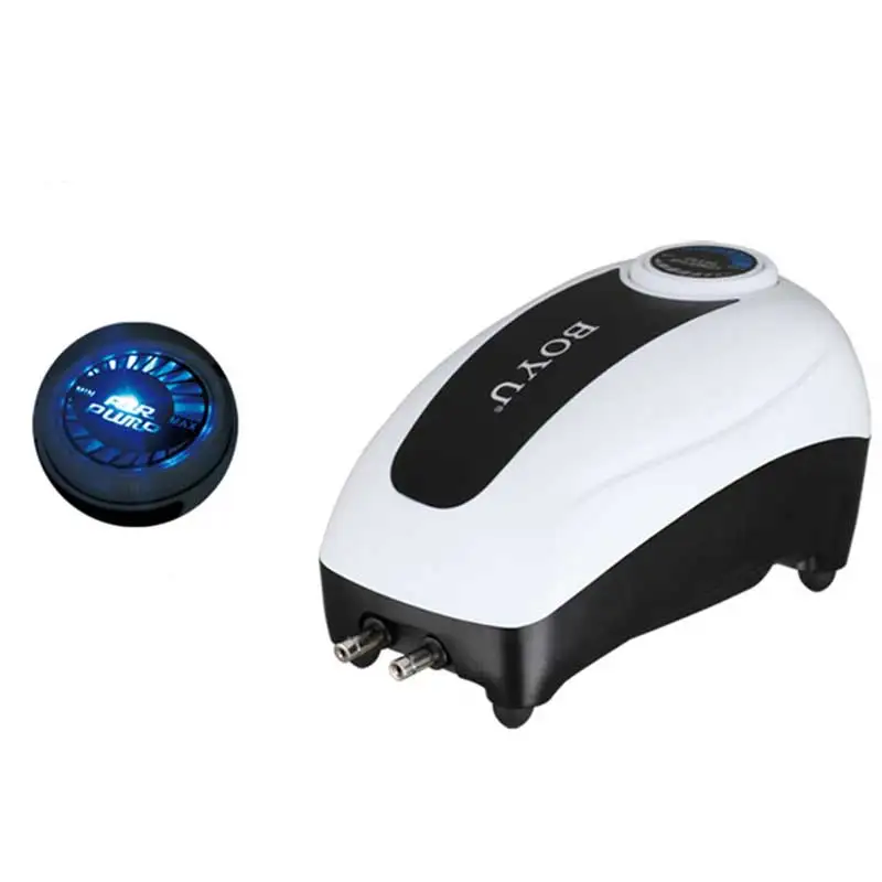 

Кислородный насос BOYU, бесшумный кислородный насос для аквариума, кислородный насос для аквариума, объем воздуха CJY