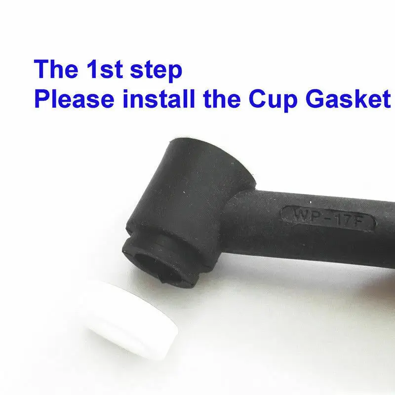 

Kit TIG Welding Torch Consumables For WP-17 18/26 Replacement Cup Nozzles
