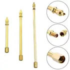 Латунный удлинитель клапана стержня шины клапан металлическая шина прямое отверстие для грузовика мотоцикла автомобиля грузовика колеса клапан крышка
