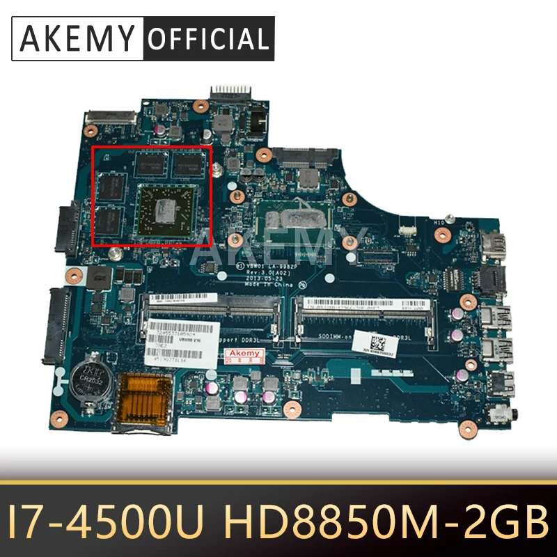 

Оригинальная материнская плата для ноутбука Dell Inspiron 15R-5537 3537