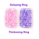 Фаллоимитатор, кольцо для пениса, интимные товары, силикон, TPR, гей секс-игрушки для мужчин, мужское кольцо на пенис для задержки эякуляции, без вибратора