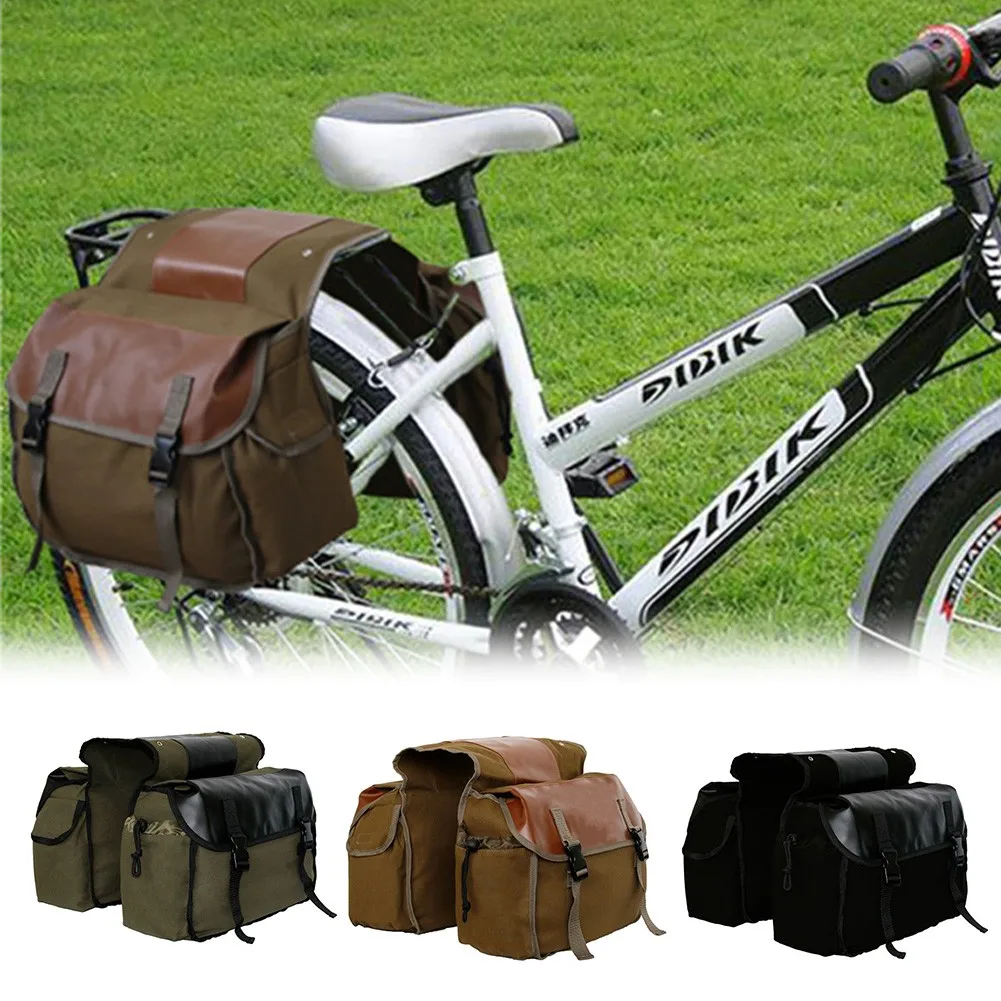 

Bicycle Double Luggage Luggage Large Capacity Riding Double Side Rear Rack Tail Seat Rack Bag Mountain Road Bike Rear Seat Bag
