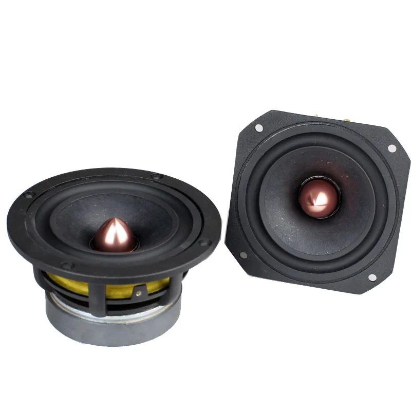 Гудок HiFi 4 дюйма полный Fange динамик драйвер перевернутый резиновый объемный