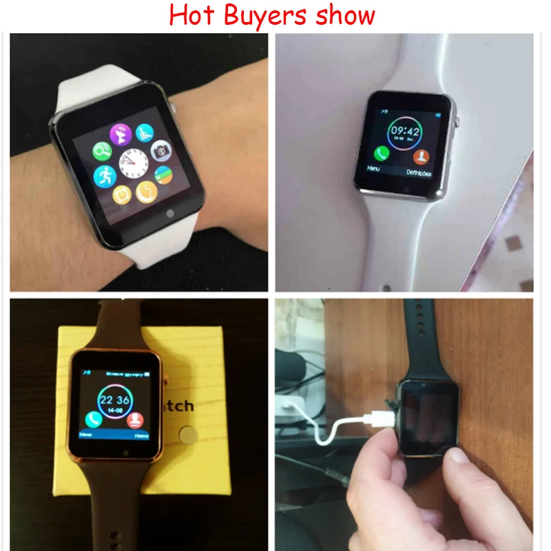 Smart Watch A1 Bluetooth Watch Men Waterproof Wearable Devices Watch Phone With SIM Camera For Android IOS Relogio Inteligente
