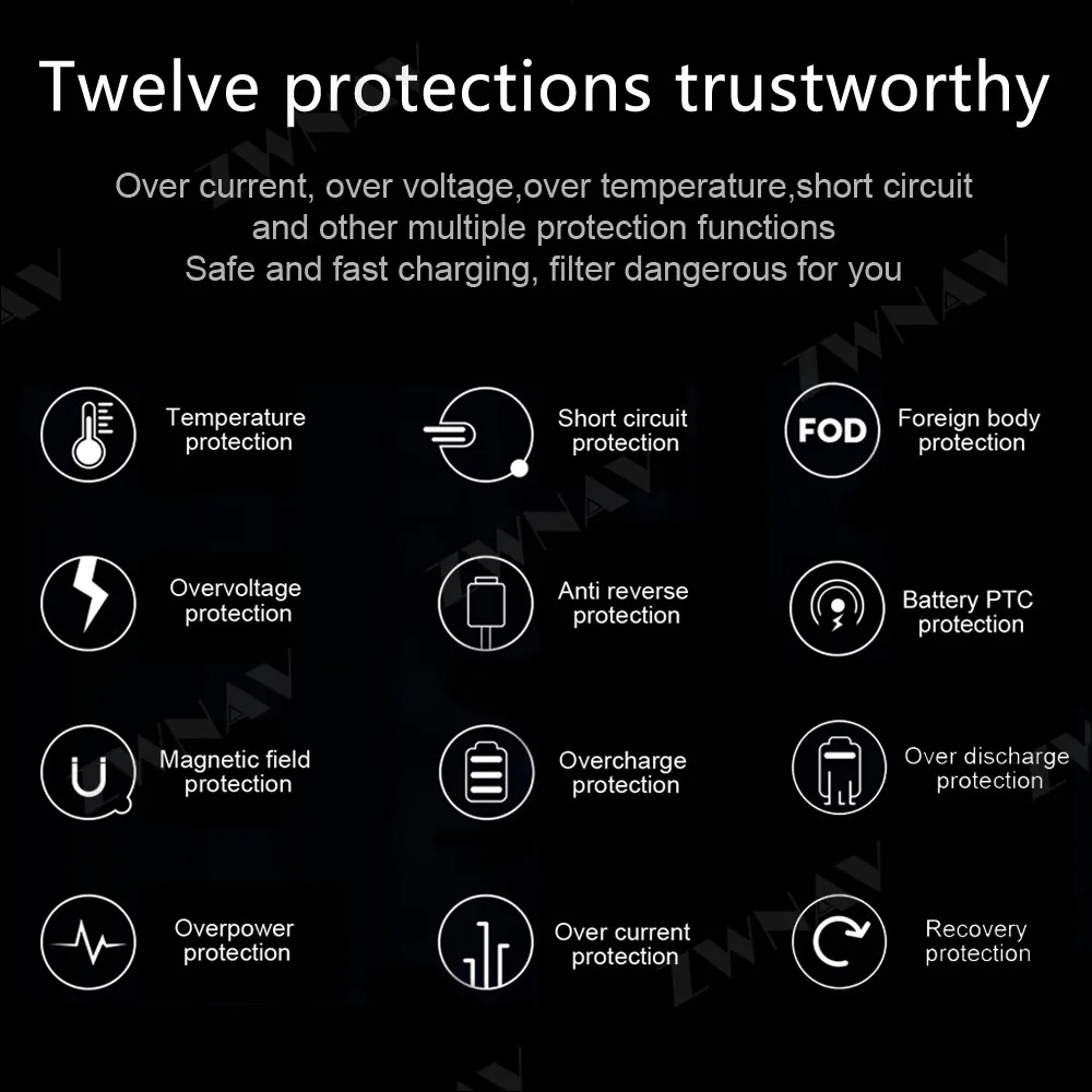 QI автомобильное инфракрасное Беспроводное зарядное устройство для Volkswagen Tiguan