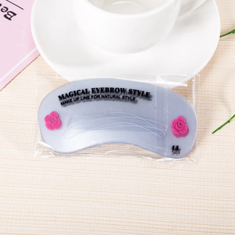 

24 Styles Grooming Eyebrow Stencil Kit Makeup Tools DIY Beauty Eyebrow Template Stencil For Women Beauty Tools Accessories