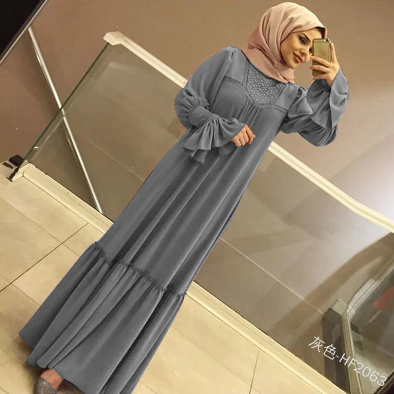 Элегантные мусульманские плиссированные Абаи Maxi Dress Vestidos кардиган-кимоно с длинным халаты Jubah Ближнего Востока Рамазан мусульманская одежда для Дубай