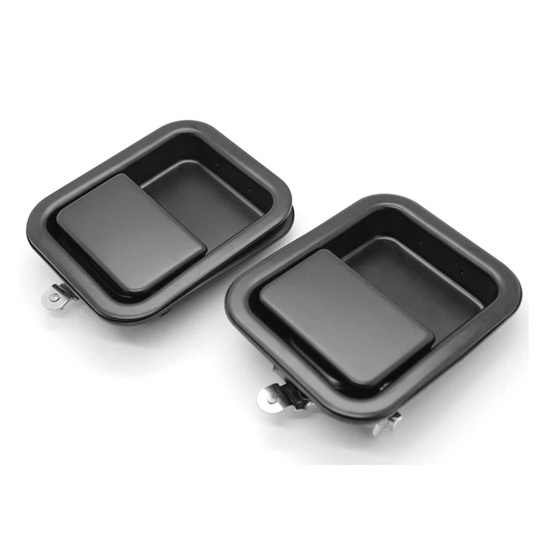Metal Front Exterior Door Handle Set Full Type 55176382AE 55176383AE for 1987-2006 Jeep Wrangler TJ L YJ | Автомобили и мотоциклы