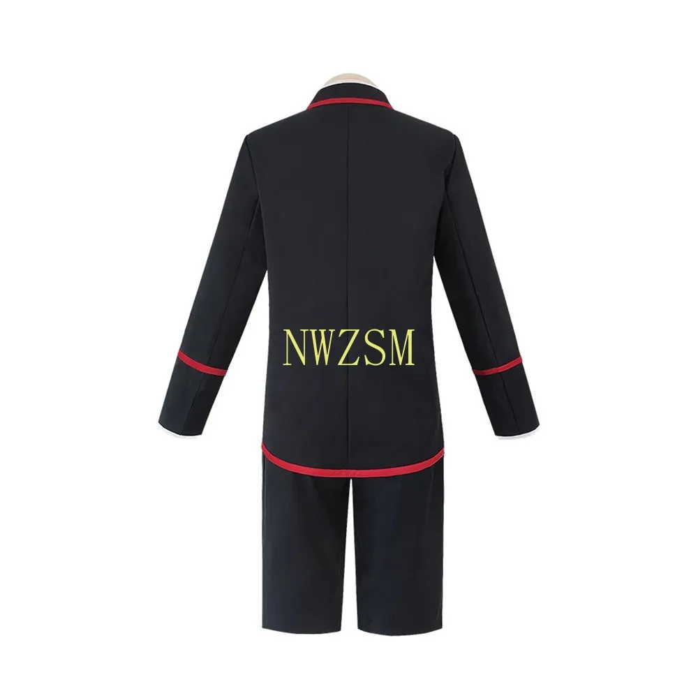 

Woman Men The Umbrella Academy Number Five Cosplay Costume Halloween Dresses College Clothing