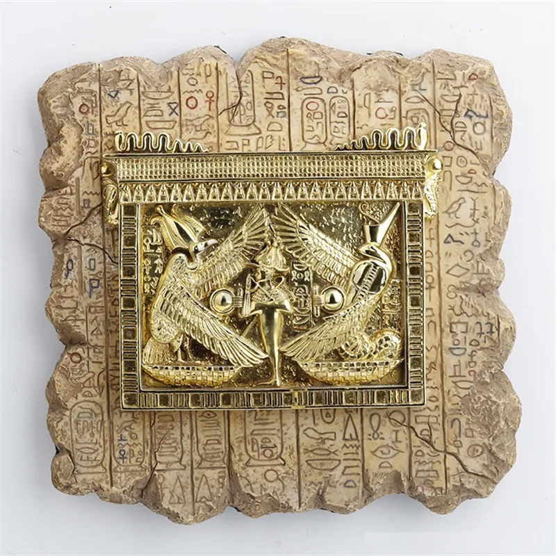 

2021 New Egyptian God Art Sculpture Creative Isis Nephthys Figurine Statue Resin Crafts Home Decoration Birthday Gift