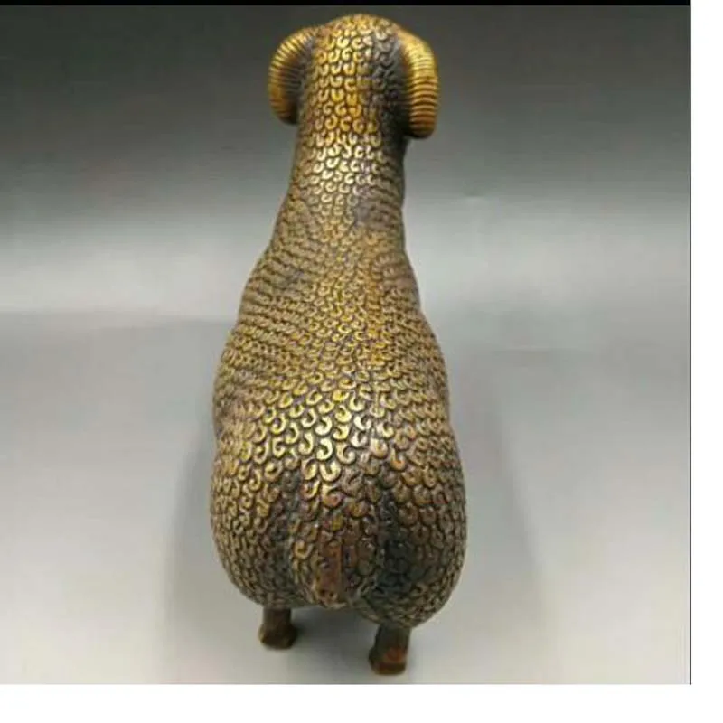 Собирать китайский пасторальный стиль бронзовая фэншуй Двенадцать зодиака