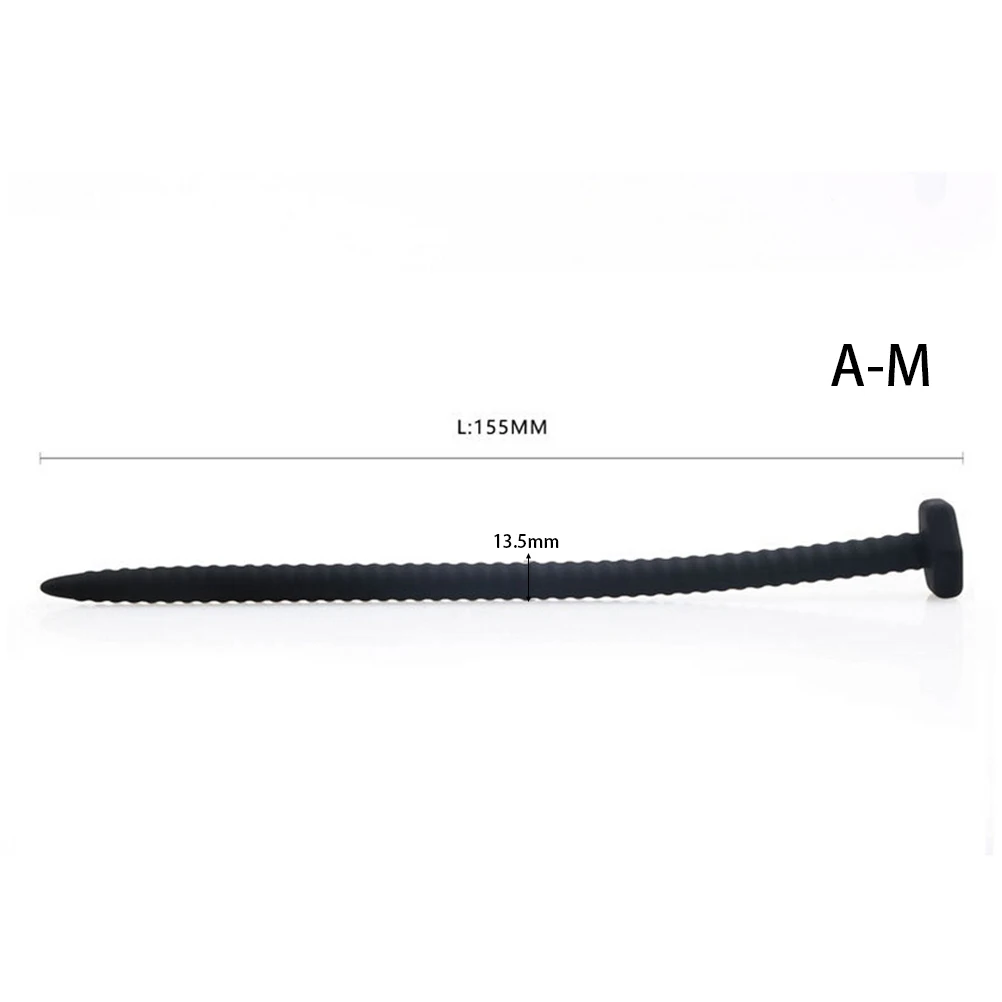 155 мм Мужской Растяжитель уретры звуковой дилатор силиконовый катетер вилка для