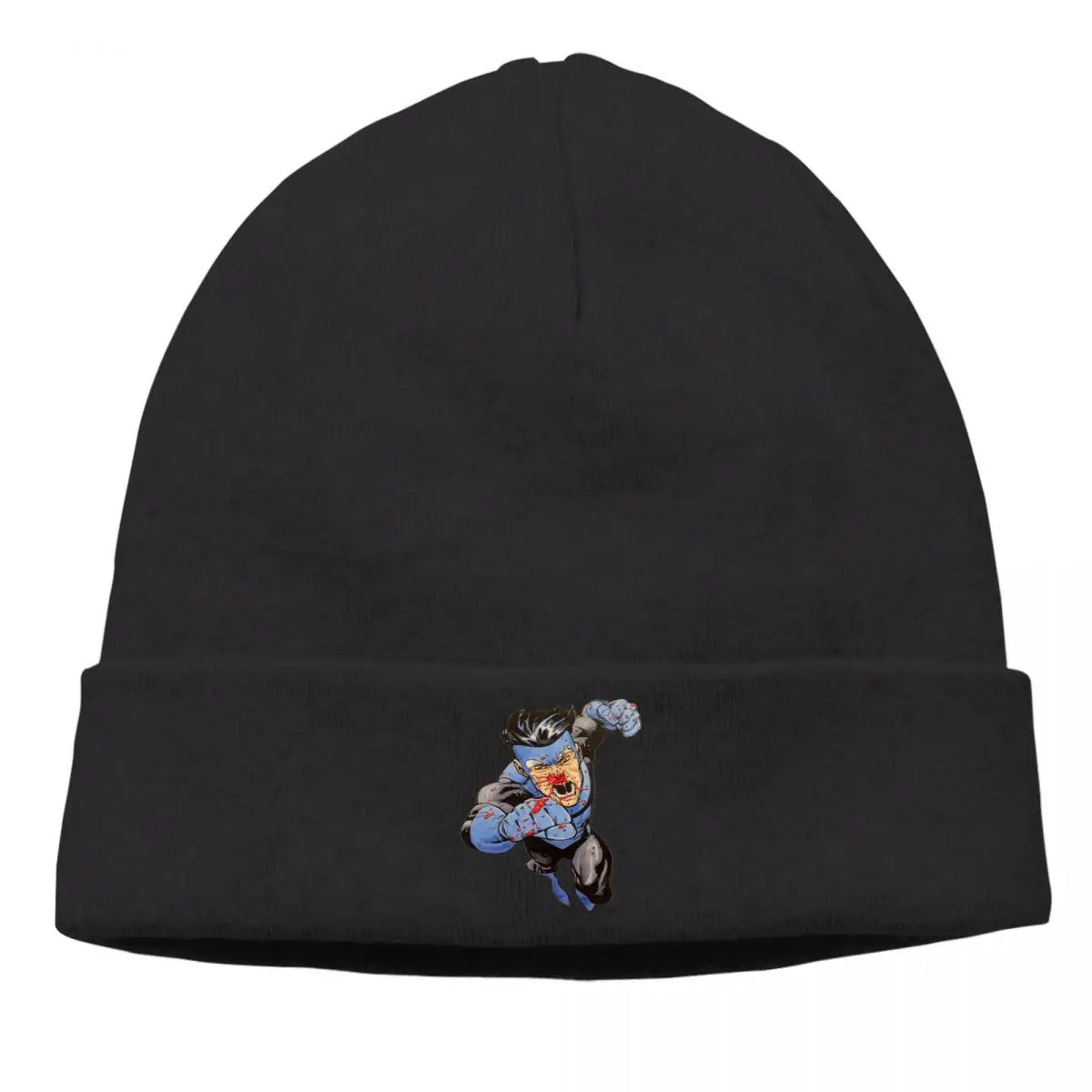 

Bonnet Invincible Mark Grayson Adventure Drama Cycling Knitting Hat Hurt Winter Warm Design Skullies Beanies Caps