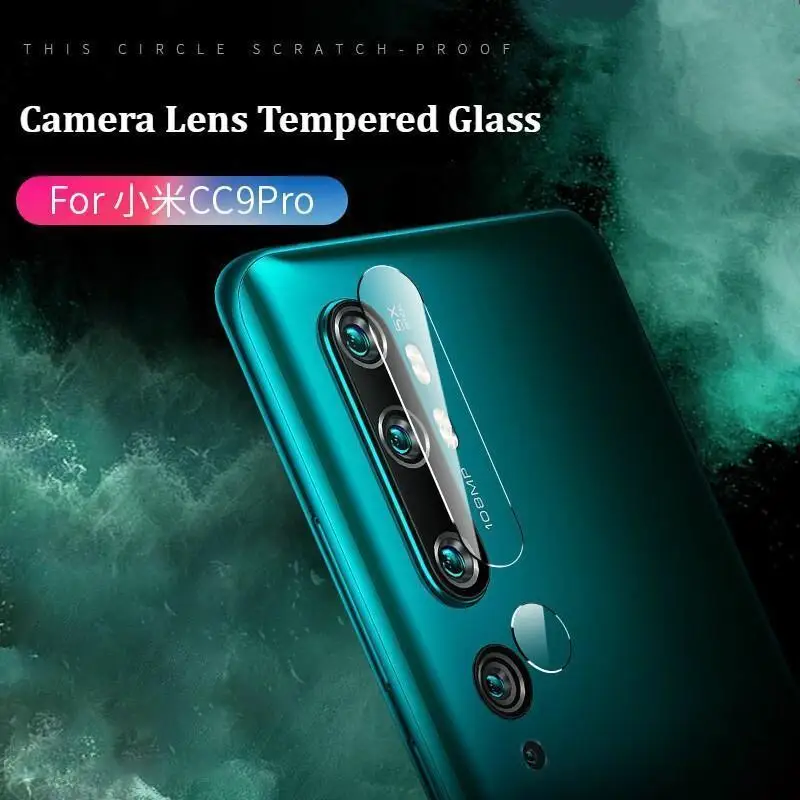 Задняя крышка для объектива камеры из закаленного стекла Xiaomi mi 9T CC9 Pro 9 A3 Lite