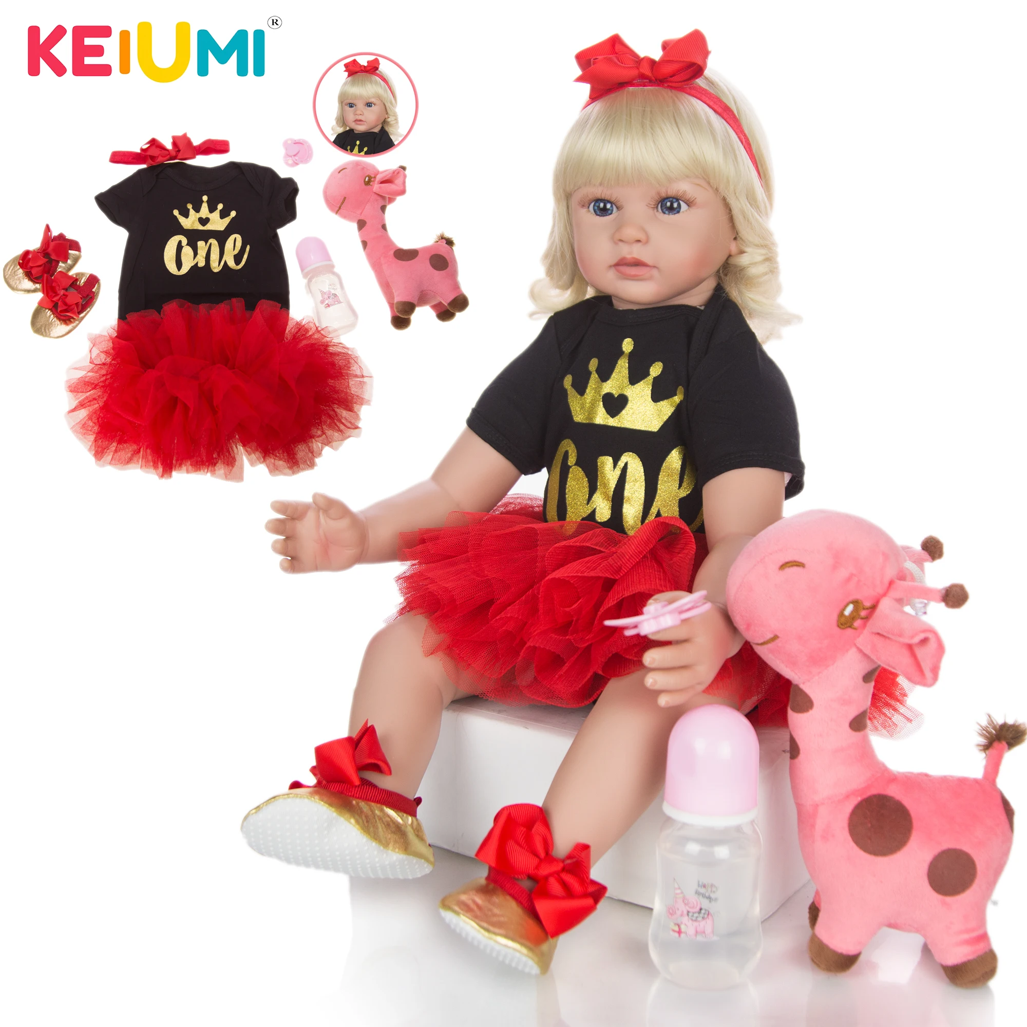 Кукла реборн Мягкая силиконовая 24 дюйма дюйма|Куклы| |