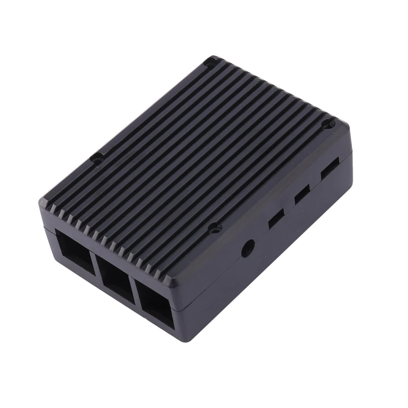 

for Raspberry Pi 4 Model B Aluminum Alloy Case/ Passive Cooling Metal Enclosure Heat Dissipation for Pi 4B