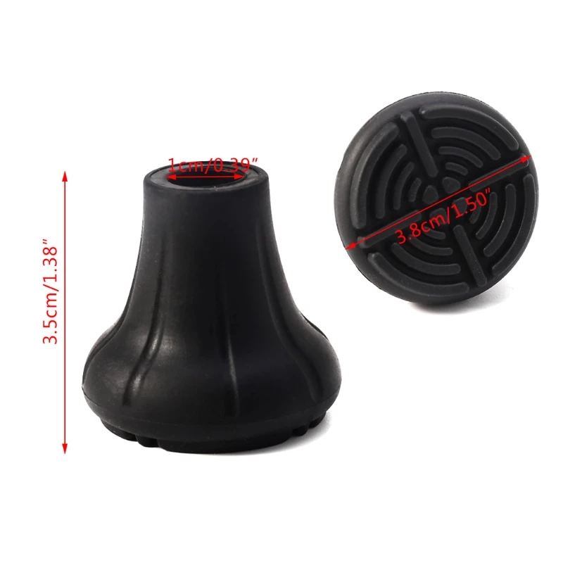 

Nordic Trek Pole Alpenstock Rubber Tip Protector Walk Hiking Stick Accessories