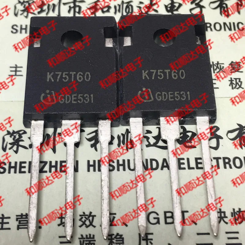 

1 шт. K75T60 IKW75N60T TO-247