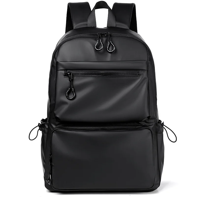 

Fashion Men Laptop Backpack Solid Trendy Business Backpacks Waterproof School Bag for Teenagers Boys Simple Bookbags