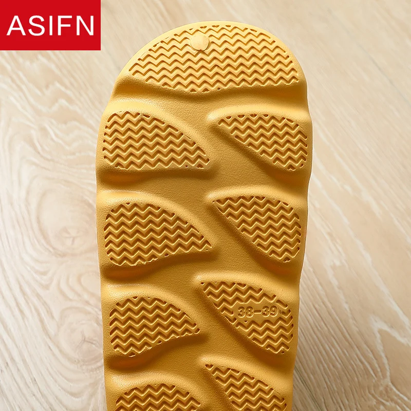 Тапочки ASIFN теплые для мужчин и женщин водонепроницаемые резиновые Нескользящие