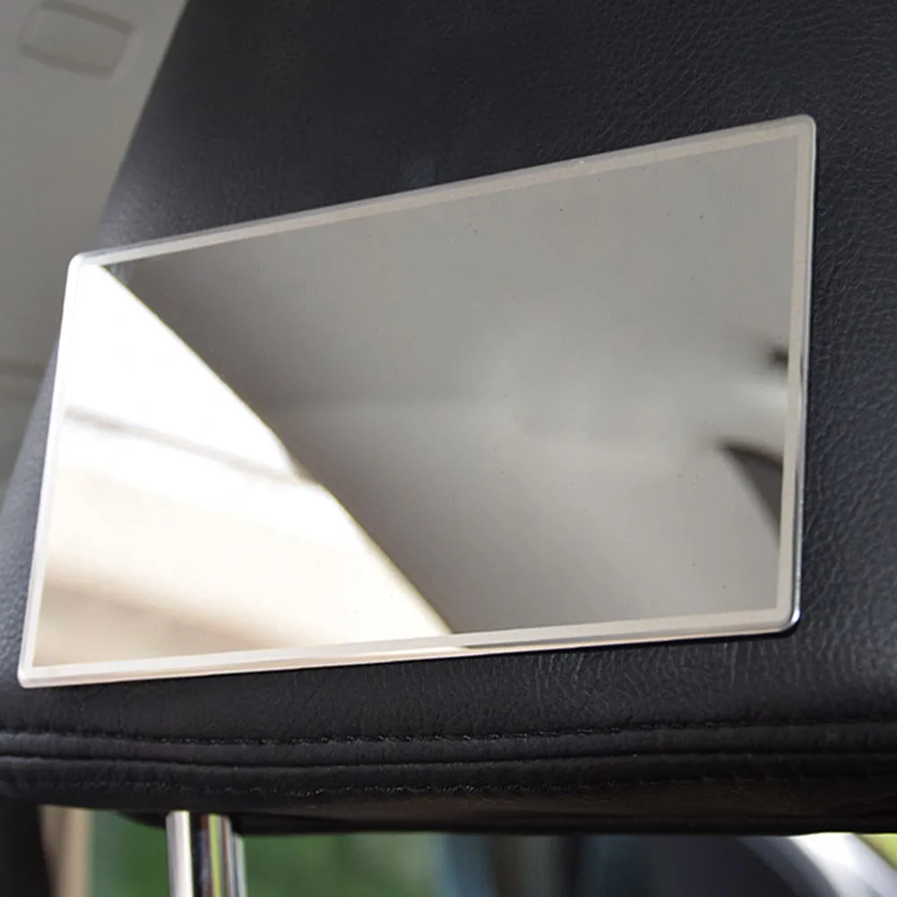 

Stainless Steel Mirror Sun Visor 150x80mm 1Pcs Car Cosmetic Durable Large