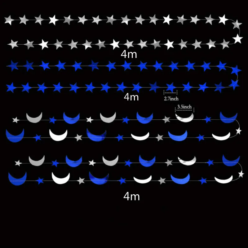 ИД украшение Мубарак и формирующая листы для кровли 4 м золотого серебряного