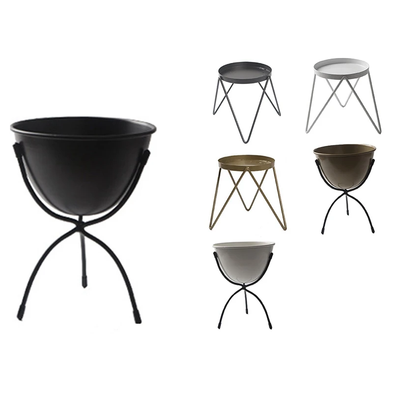 

Bedroom Office Single Layer Home Indoor Floor Living Room Potted Plant Stand Bar Multifunction Simple Flower Pot