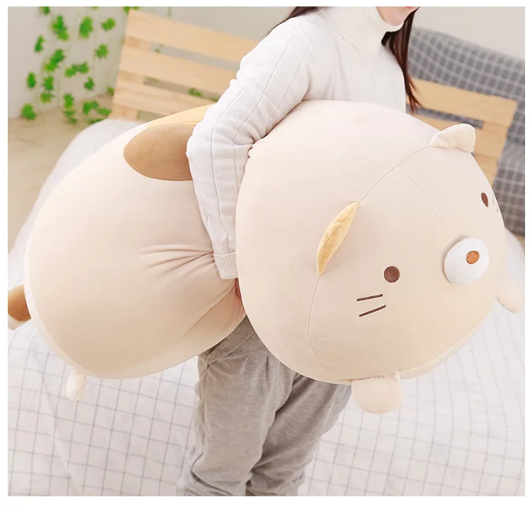Huge Size High Quality Japanese Animation Sumikko Gurashi Super Soft Plush Doll Toys San-X Corner Bio Cartoon Cute Baby Pillow | Игрушки и