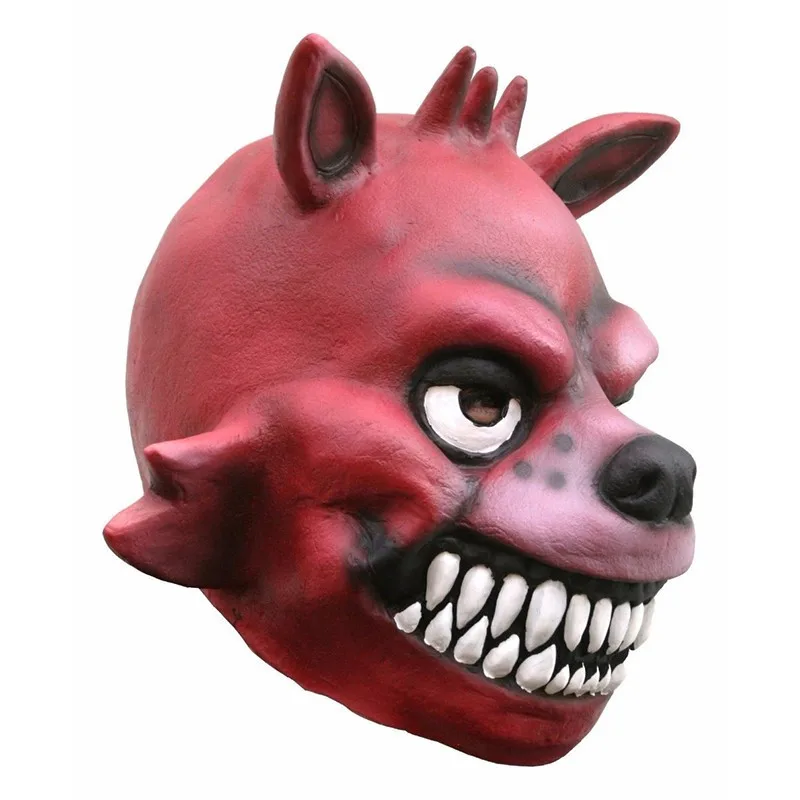 Фредди Fazebear сумки Чика Фокси Полное Лицо Латексная Маска Five Nights At Freddy's пять