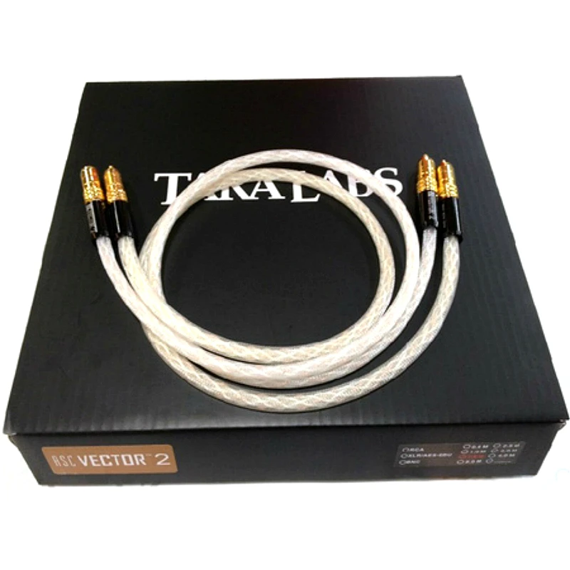Кабели HIFI Auio RCA Taralabs RSC Vector-2 соединительный кабель с золотой штекером |