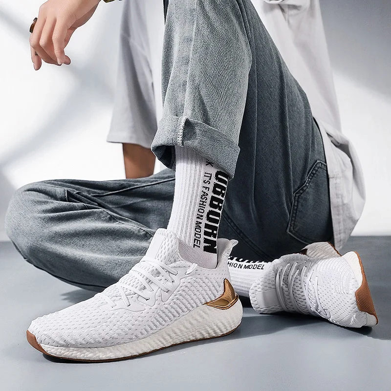 

Sports Sneakers Sneakers Casual Shoes Breathable Men Sneaker Male Man Fashion Sport For Sports Spring Mens Slip On Running