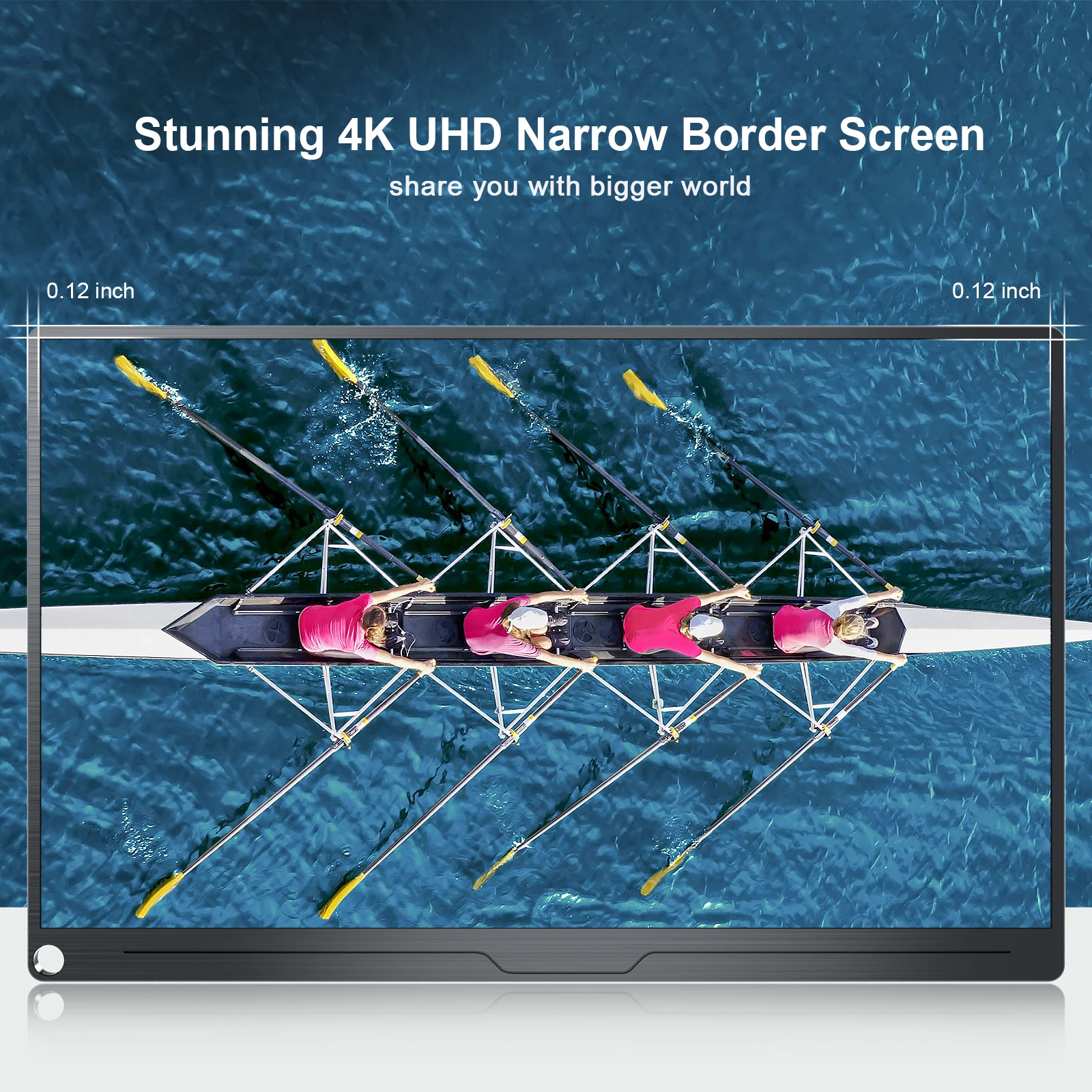 UPERFECT 17.3 дюйма 4K портативный монитор UHD экран работает с USB C второй матричные осид