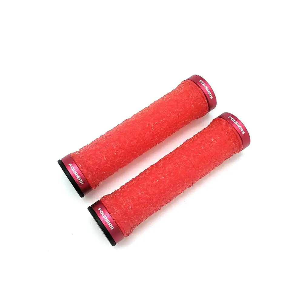 Fouriers горный велосипед Эргономичный прочный резиновый велосипед ручки для горного велосипеда дорога Велоспорт силикагель ручки