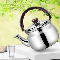 1 8l whistle kettle large capacity 304 stainless steel boiling water kettle beep boiling teapot suitable for induction cooker