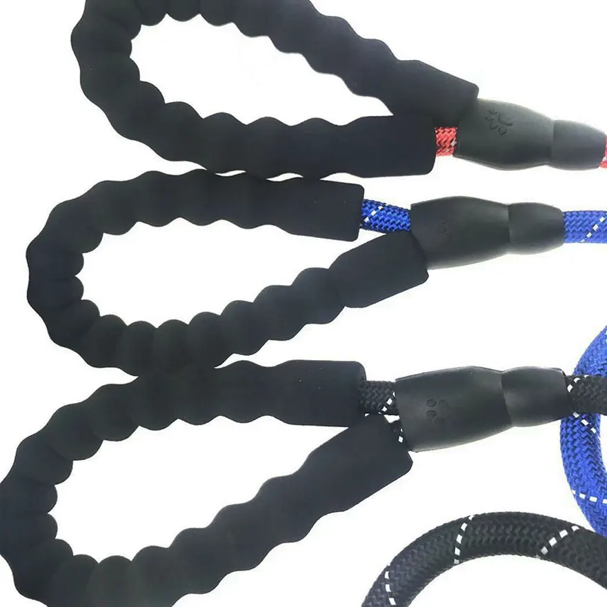 Толстый нейлоновый поводок для собак удобный кожаный с управлением ошейник