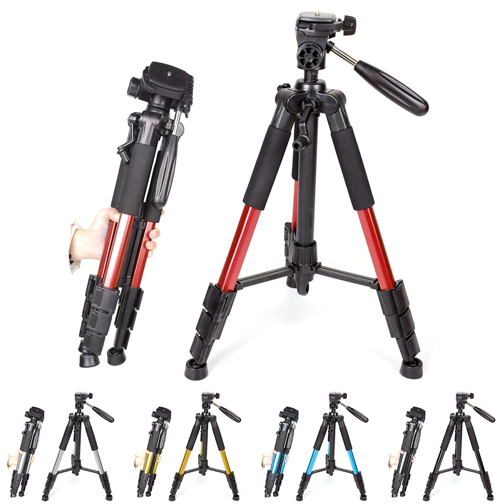 

55" Compact Light Weight Travel Portable Folding SLR Camera Tripod for DSLR Camera Video with Carry Case