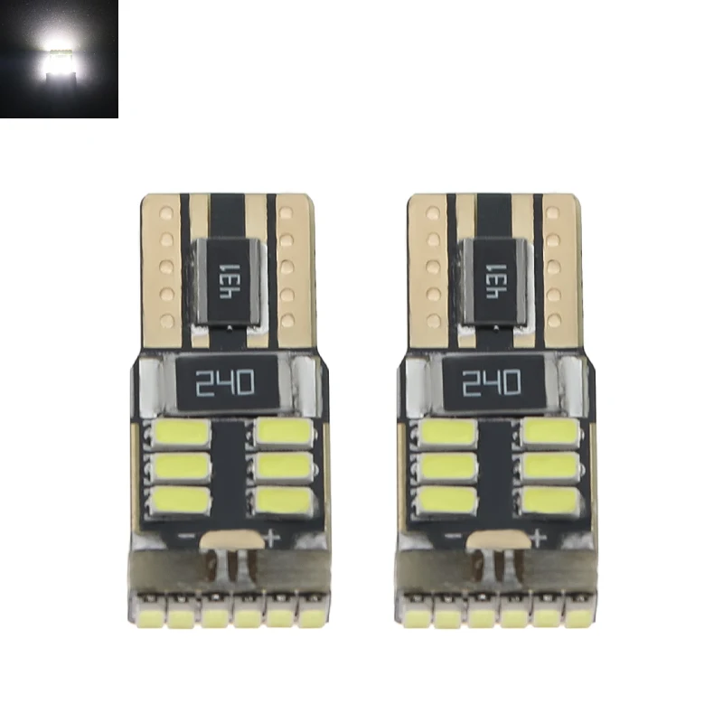 10 шт. W5W T10 Светодиодные лампы Canbus 18SMD 3014 12 в 6000K белый 194 168 Автомобильный Интерьер Карта купольные огни парковочные фонари 10 шт. W5W T10 Светодиодные лампы Canbus 18SMD 3014 12 в 6000K белый 194 168 Автомобильный Интерьер Карта купольные огни парковочные фонари