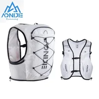 AONIJIE Hydration Running Pack Unisex White Trail Running Vest Backpack For Outdoor Sports Ultra Trail Marathon Cycling C9108