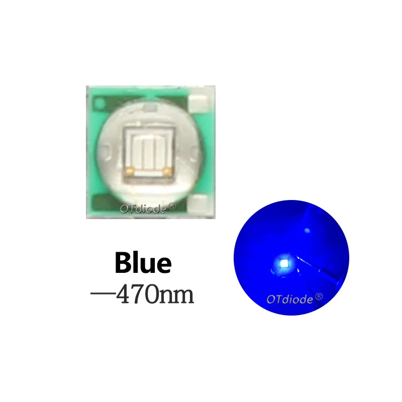 

OTdiode XPE-3535LED светодиоды, 1Вт/3Вт, белый, красный, зеленый, синий