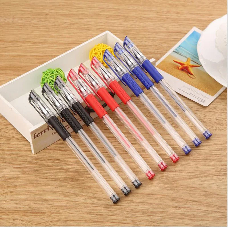 12 шт./лот канцелярские принадлежности Европейский стандарт гелевая ручка