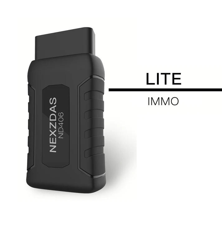 Lite HUMZOR NEXZDAS ND406 OBD Авто ключ программист иммобилайзер универсальный автомобильный диагностический инструмент OBD2 автомобильный код считыватель сканер - Цвет: Lite