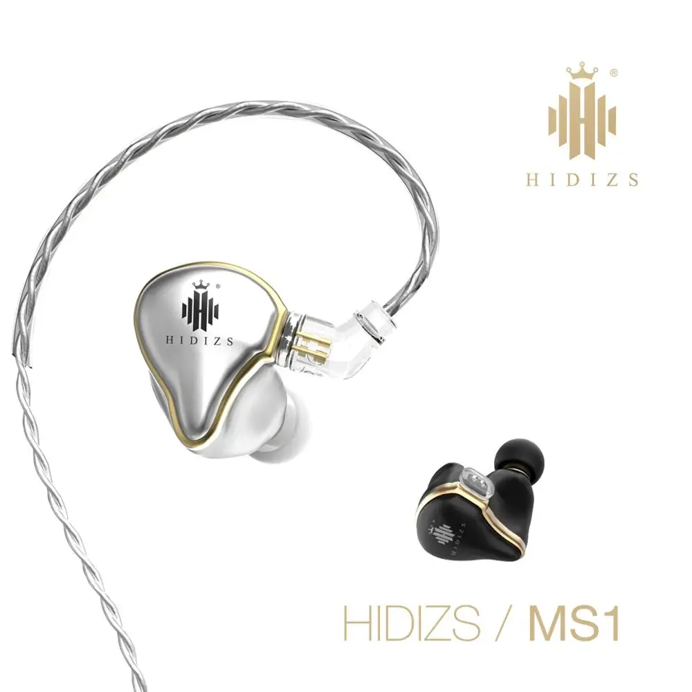 

Наушники Hidizs Mermaid MS1 для монитора, проводные Аудиофильные динамические Hi-Fi наушники IEM со съемным кабелем
