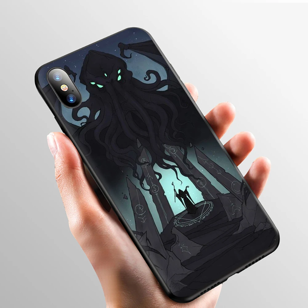 Мягкий силиконовый чехол Cthulhu Mythos для телефона iphone 5 5S SE 2020 6 6S 7 8 plus X XR XS 11 12 Pro Max Mini |
