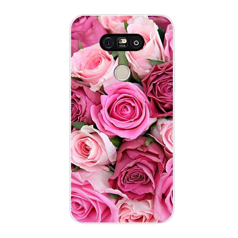 Мягкий ТПУ чехол для LG G4 силиконовый с рисунком телефона G 4 H815 H818 G5 G6 бампер |