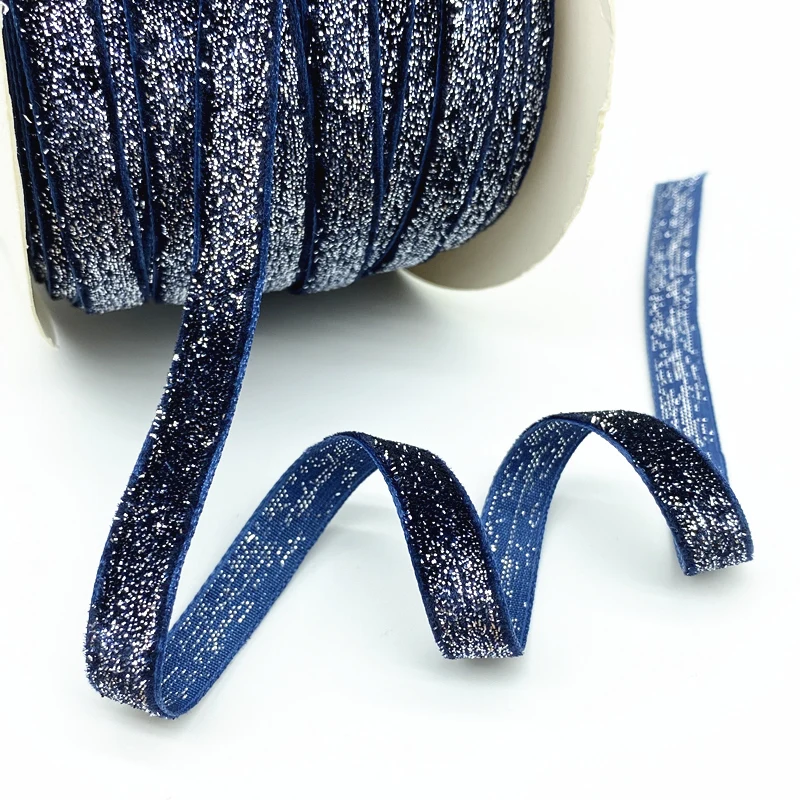 Бархатная лента 16 цветов 10 мм