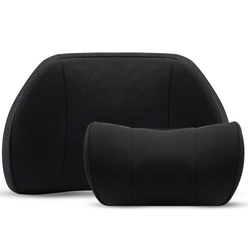 

Car headrest neck pillow car pillows car interior supplies seat pillows a pair of memory foam waist car pillows