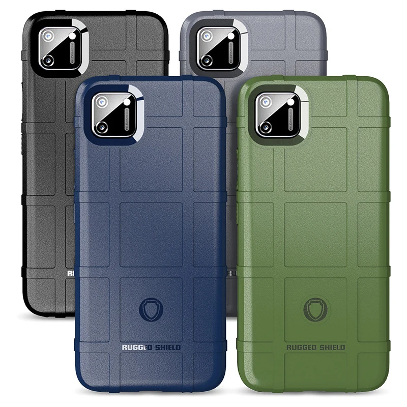 

Противоударный чехол для OPPO Realme 11, мягкий силиконовый чехол с кнопками