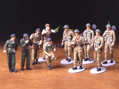 Tamiya 32526 1/48 британская пехота Второй мировой войны европейская акция военная